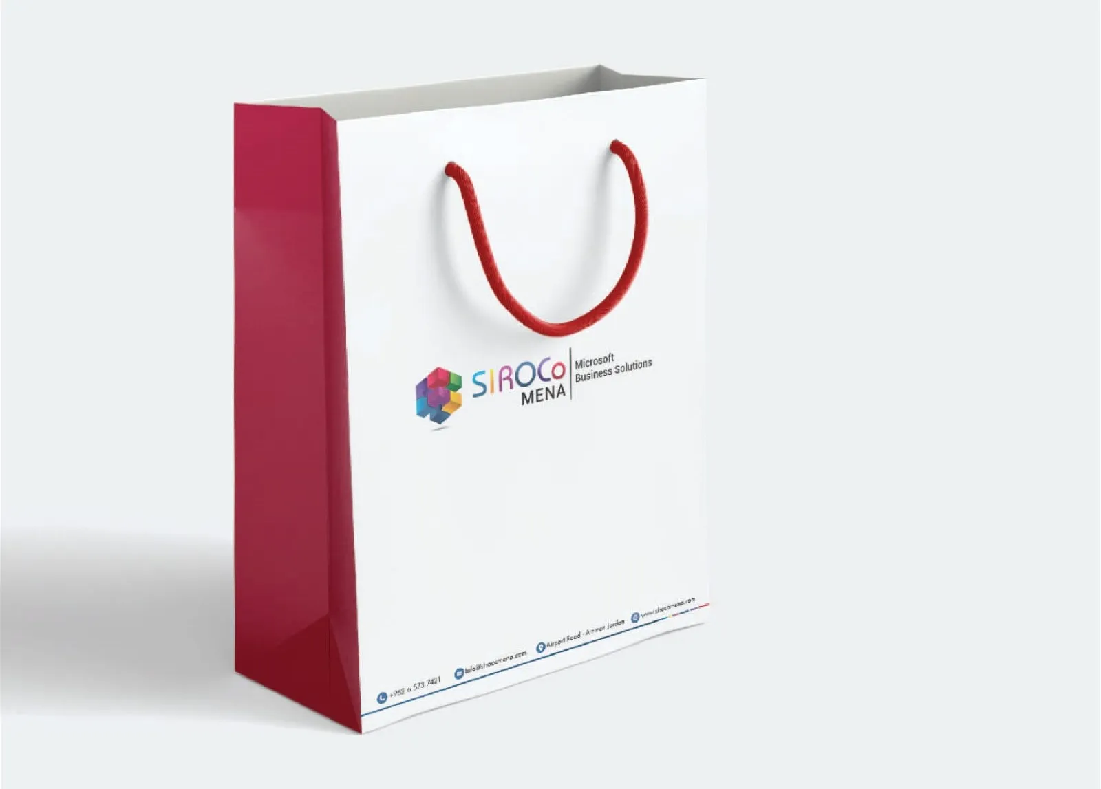 طباعة أكياس - أكياس ورقية بتصاميم مخصصة